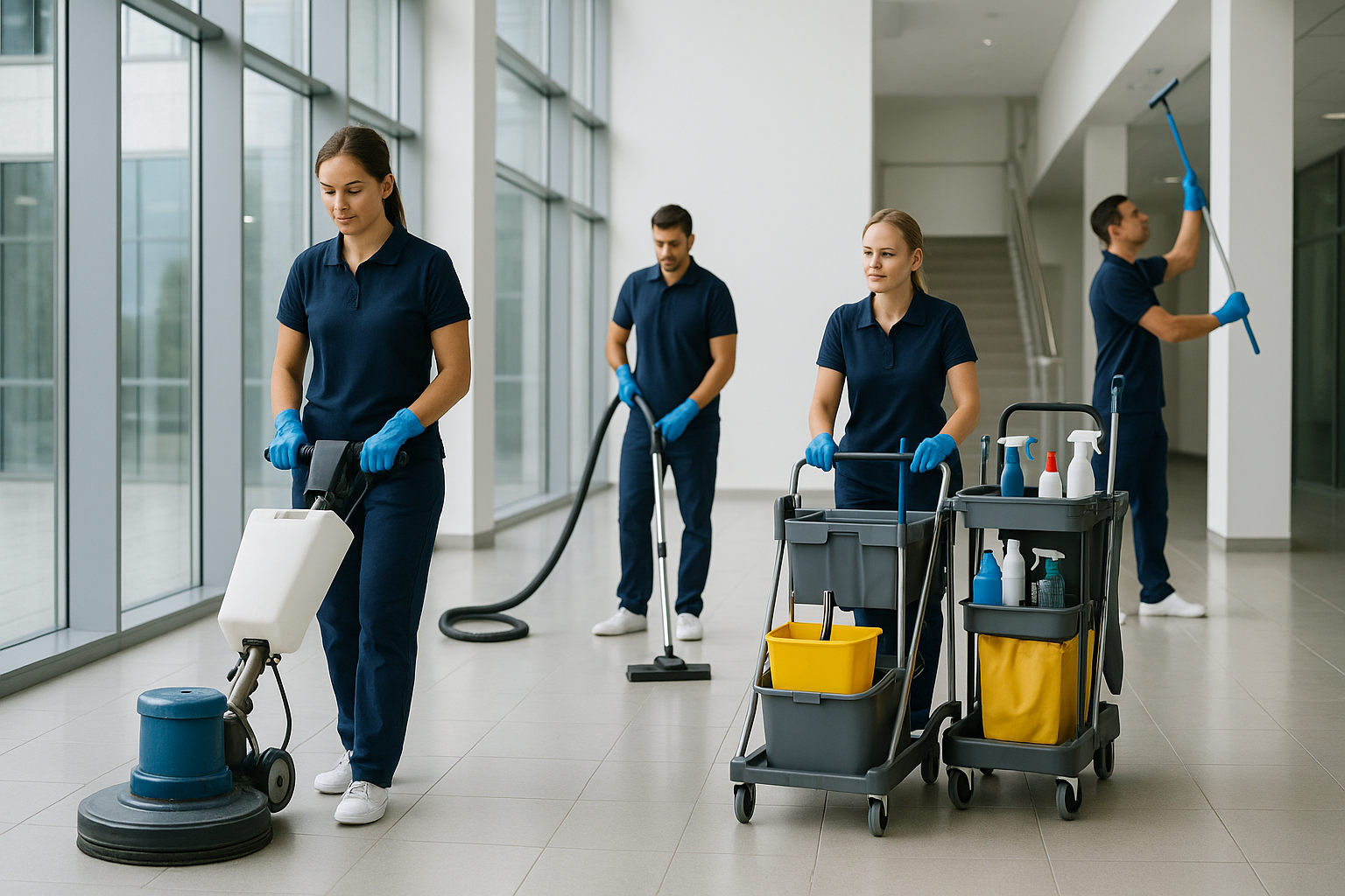 Professionelle Gebäudereinigung mit Prodomis GmbH Der beste Service in Pfäffikon sz und Umgebung